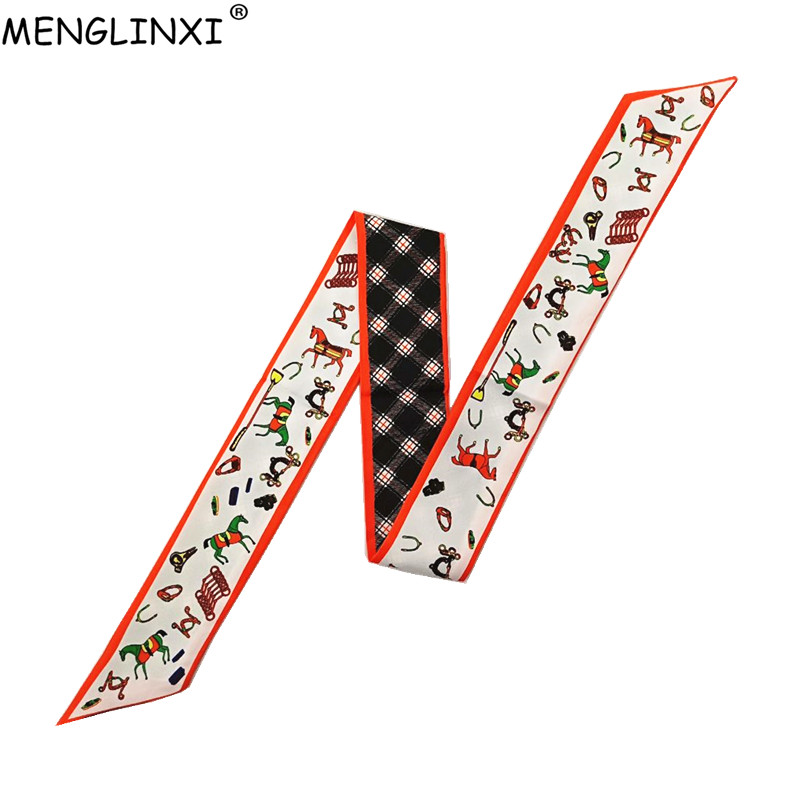 Women Bags Branded - Ngựa Kẻ Sọc Quần Skinny Khăn