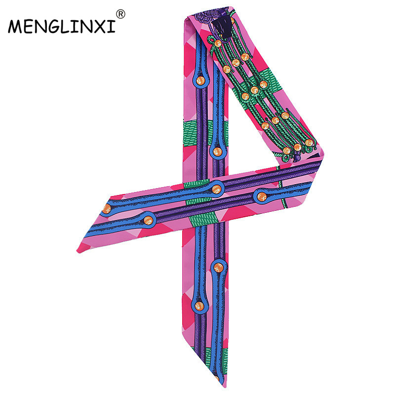 Women Bags Branded - Xích Mới In Nhỏ Lụa Cho