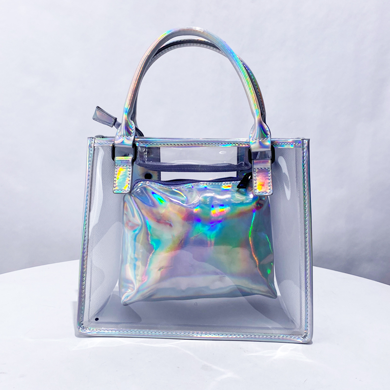 Transparent Jelly Composite Ba - đánh giá và giá Women Bags On Sale