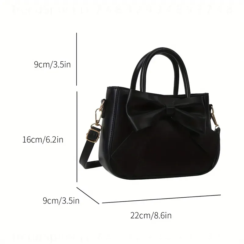 Elegant Black Bow Handbag for  - đánh giá và giá Women'S Bags Handbags