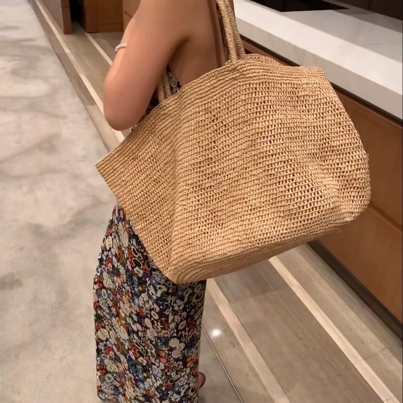 Fashion Natural Straw Raffia S - đánh giá và giá Women'S Raffia Bags