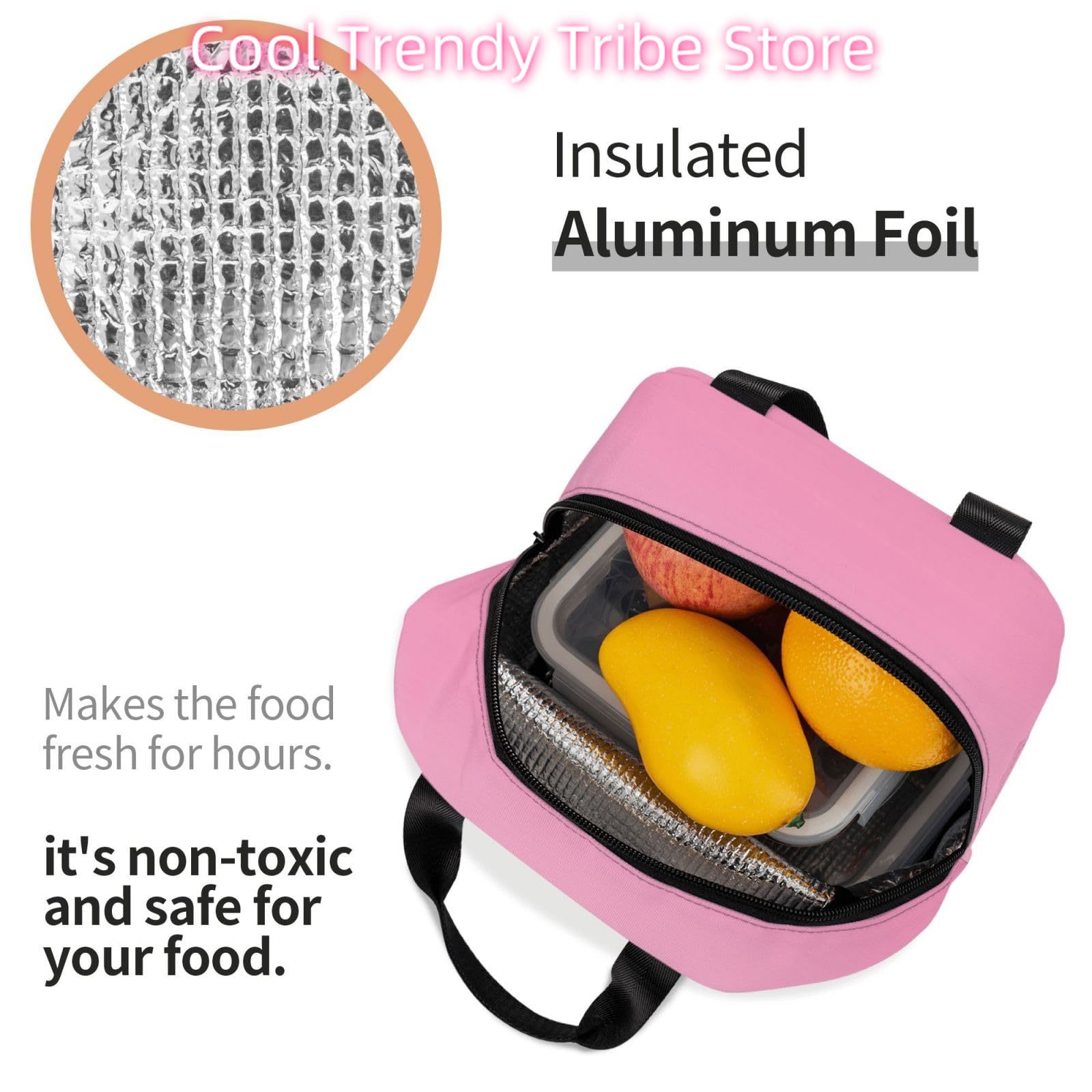 Insulated Lunch Bag for Women  - đánh giá và giá Women Hand Bags For Office