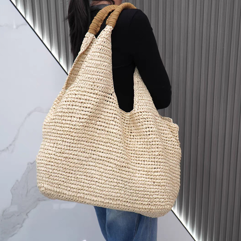 Raffia Woven Straw Shoulder Ba - đánh giá và giá Women'S Raffia Bags