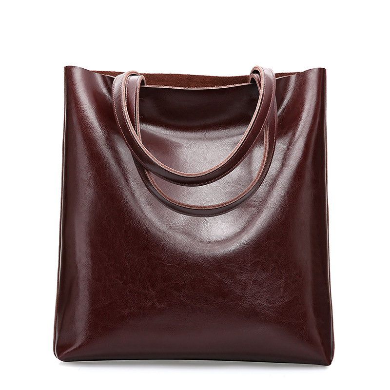 Cow Leather Bag Ladies Genuine - đánh giá và giá Women Hand Bags For Office