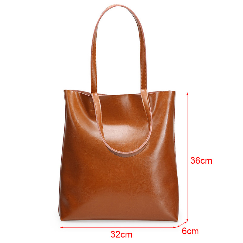 Cow Leather Bag Ladies Genuine - đánh giá và giá Women Hand Bags For Office