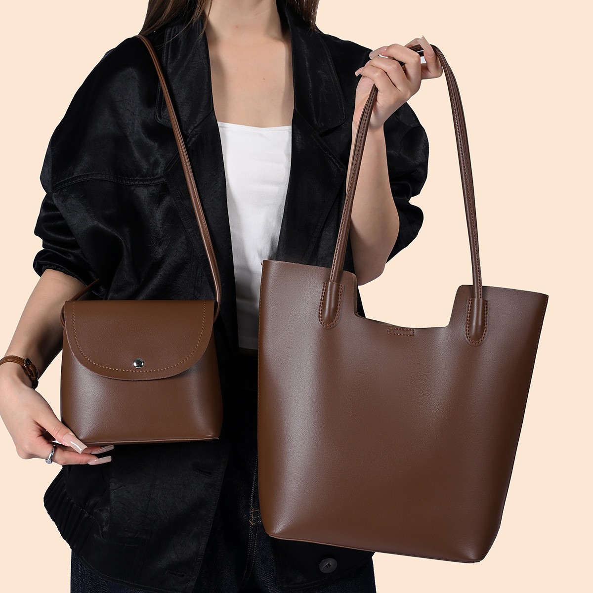 PU Leather Shoulder Bags for W - đánh giá và giá Women'S Bags Handbags
