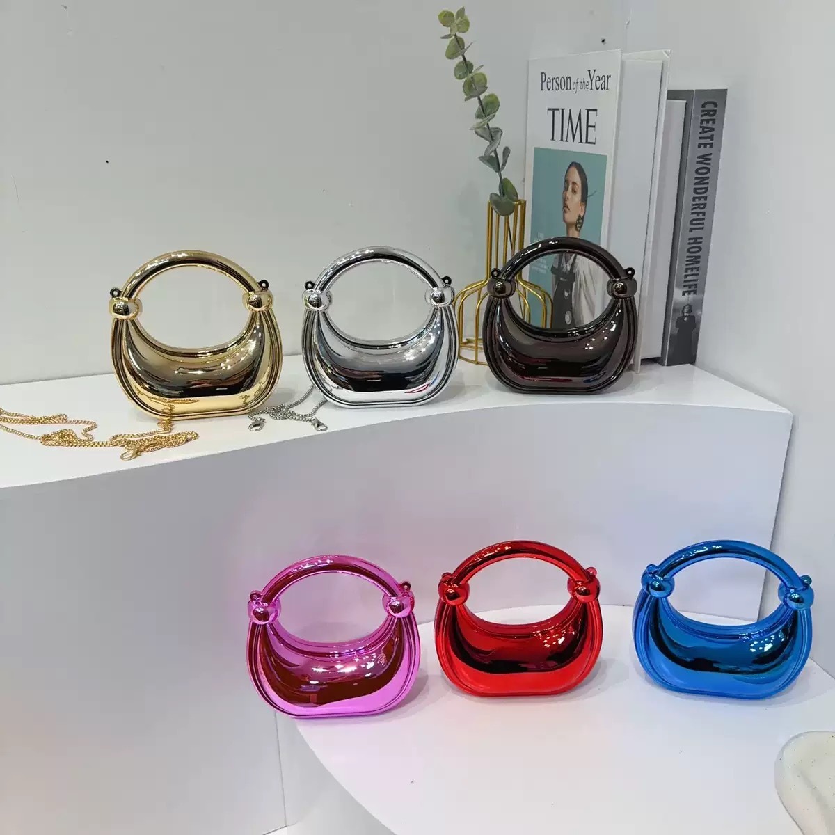 Mini Golden Evening Bag Purses - đánh giá và giá Women Bags On Sale