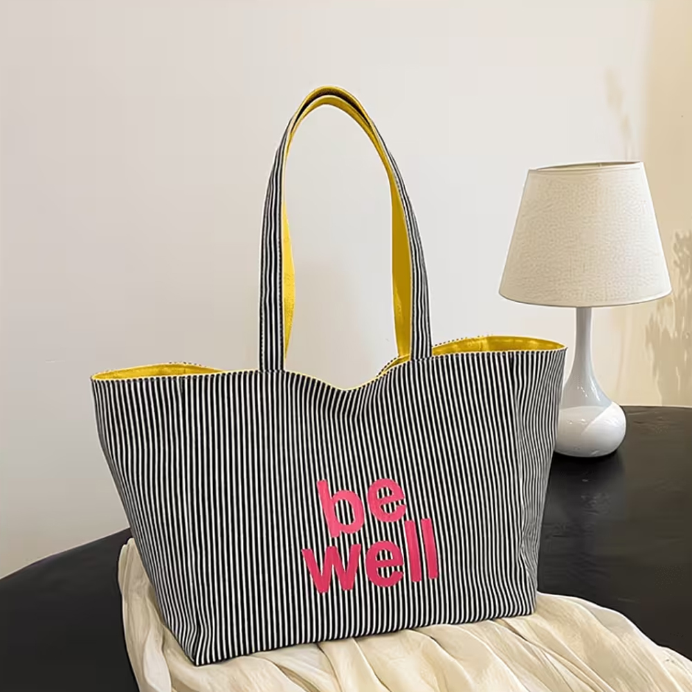 Fashionable Striped Printed Le - đánh giá và giá Women Bags On Sale