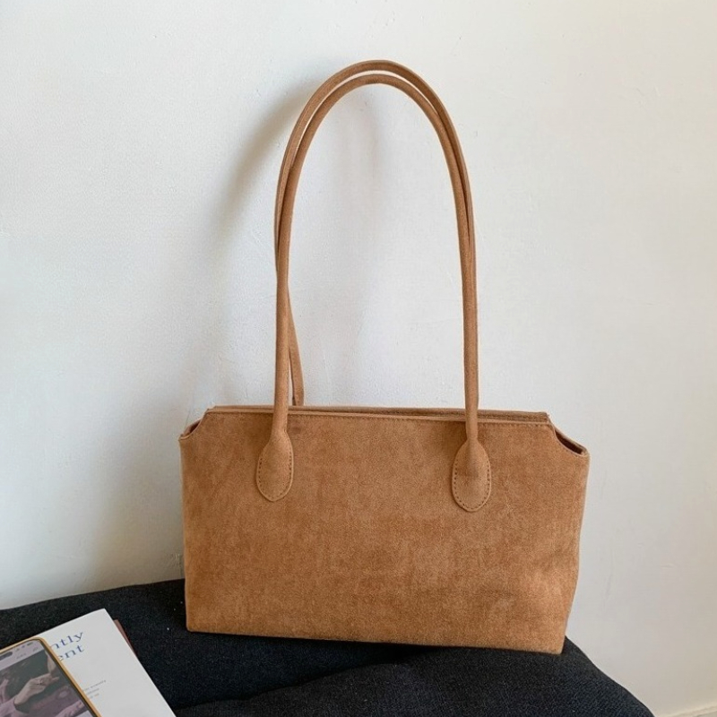 Vintage-Inspired Brown Suede A - đánh giá và giá Women Hand Bags For Office