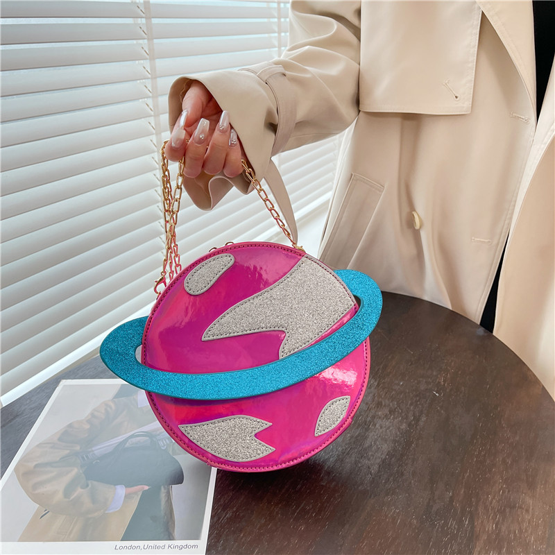Laser Circular Planet Shape Pu - đánh giá và giá Women'S Young Bags